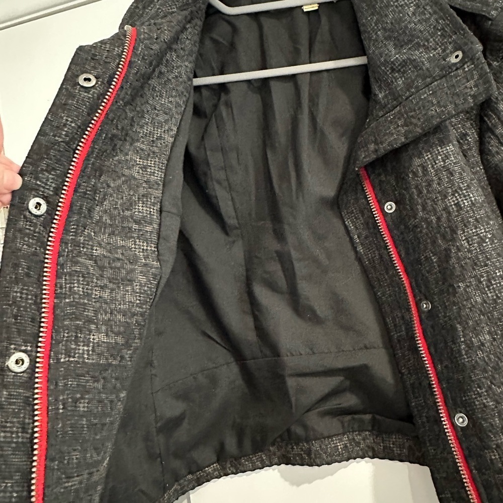 F r e e People | We The Free Leopard Pop Moto Jacket - Picture 12 of 13